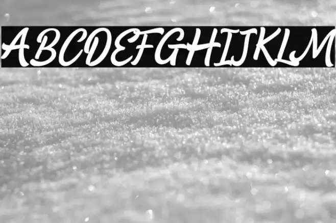 Machow_demo Font examples