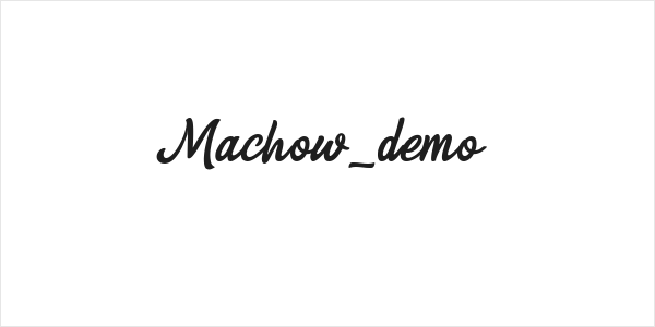 Machow_demo Logo
