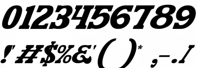 Machton フォント その他の文字