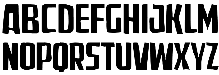 Macizo Company Font LOWERCASE