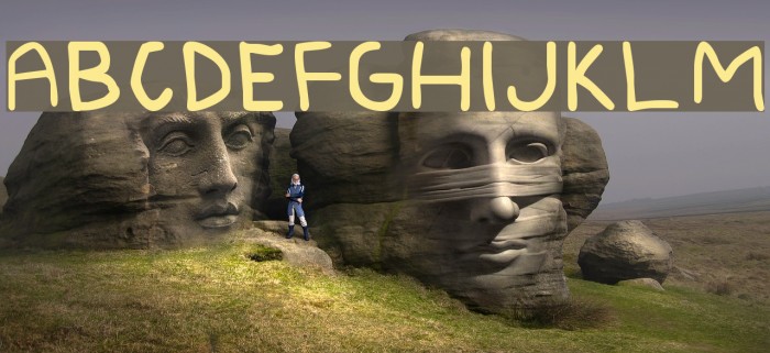 Mackan Font examples