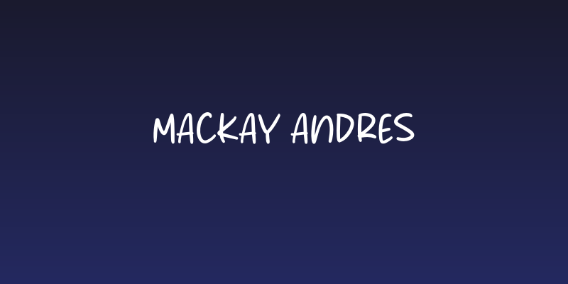 Mackay Andres Social Header