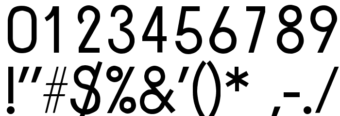 Mackintosh SF Font OTHER CHARS