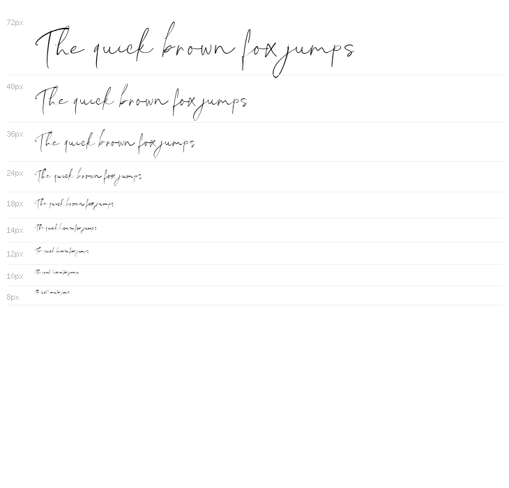 Mackle Script DEMO Regular Waterfall