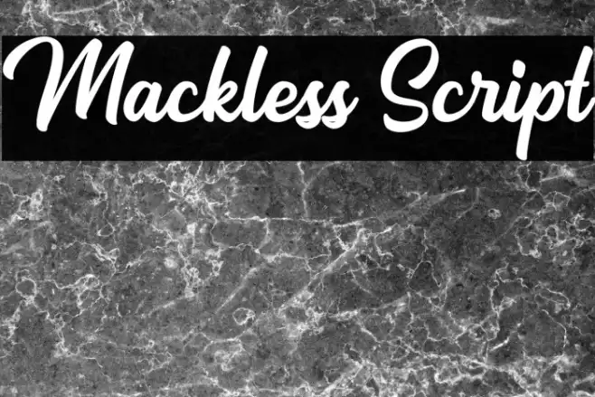 Mackless Script Example 1