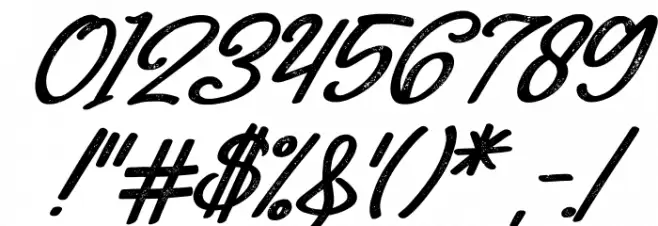 Mackline Italic Font OTHER CHARS