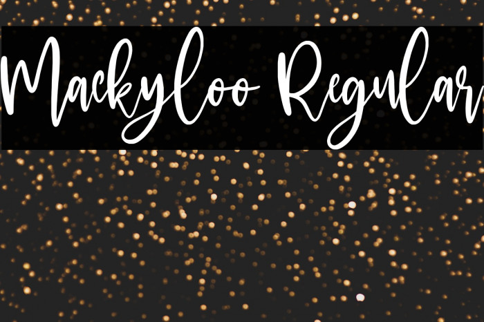 Mackyloo Regular Example 2