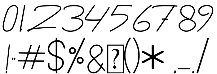 Maclaynt Font OTHER CHARS