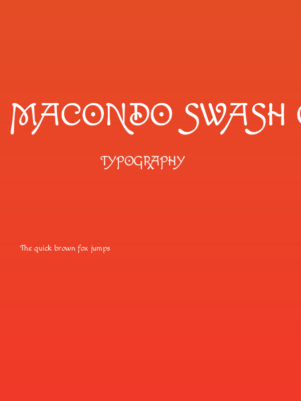 Macondo Swash Caps Poster