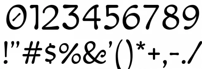 Macondo Font OTHER CHARS