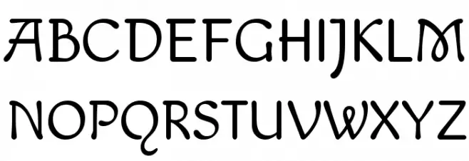 Macondo Font Litere mari