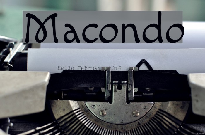 Macondo Example 1