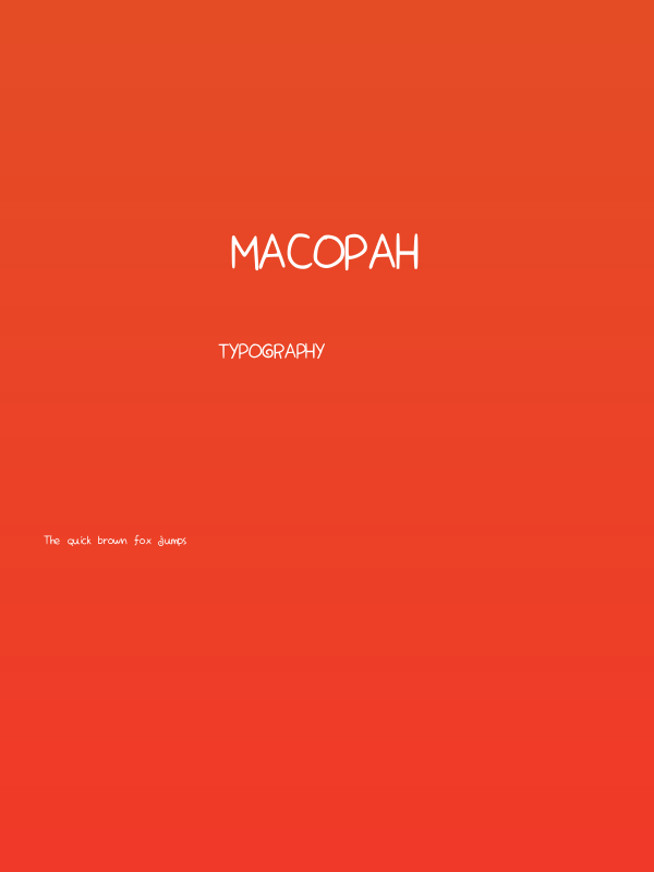 Macopah Poster