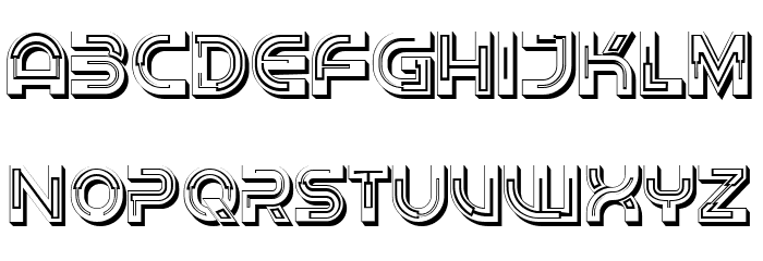 Macrame Hollow Thin Regular Font OTHER CHARS