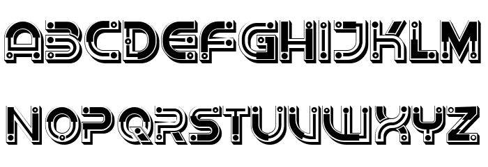 Macrame Regular Font LOWERCASE