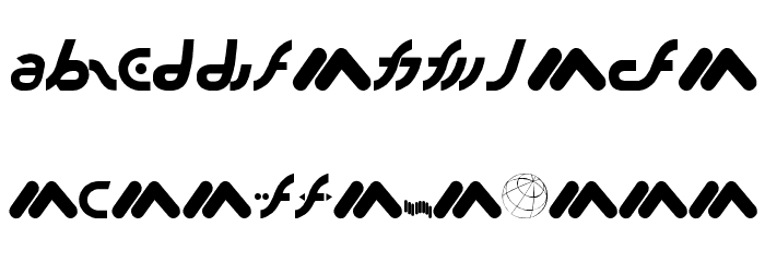 MacroMX Font LOWERCASE