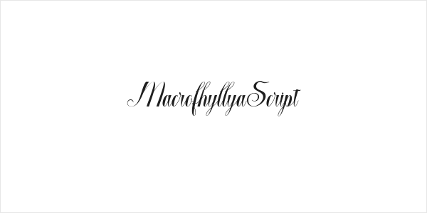 MacrofhyllyaScript Logo