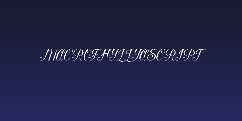 MacrofhyllyaScript Social Header