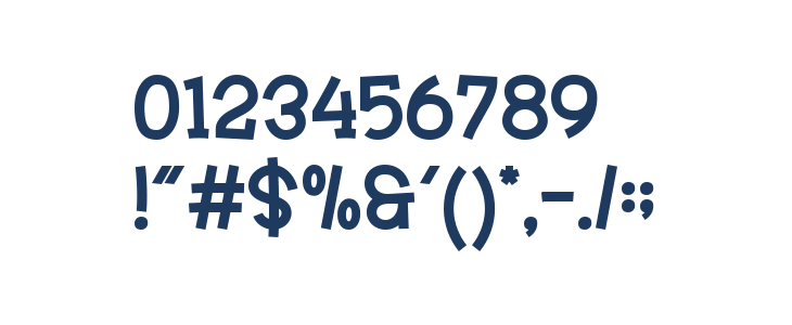 Macrola DEMO Regular Other Characters