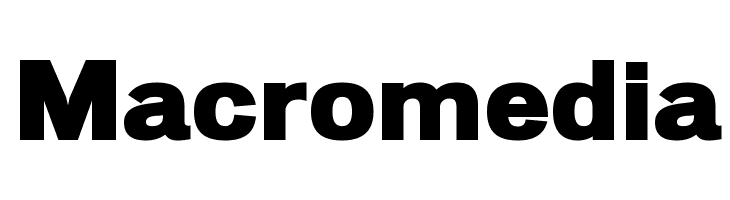 Macromedia Font