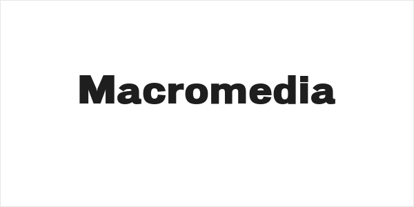 Macromedia Logo