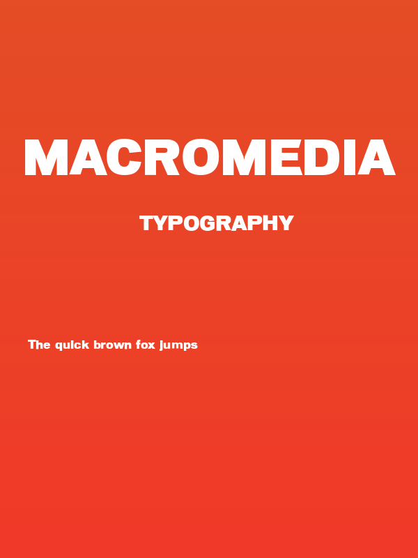 Macromedia Poster