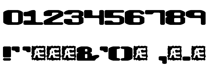 Macropsia BRK Font OTHER CHARS