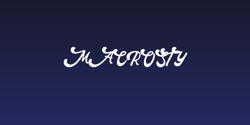 Macrosty Social Header