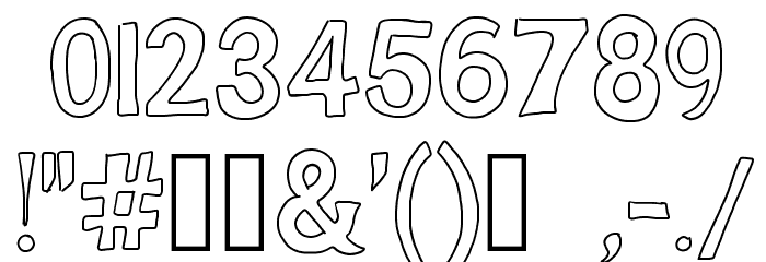 Macy's lemonade Font OTHER CHARS