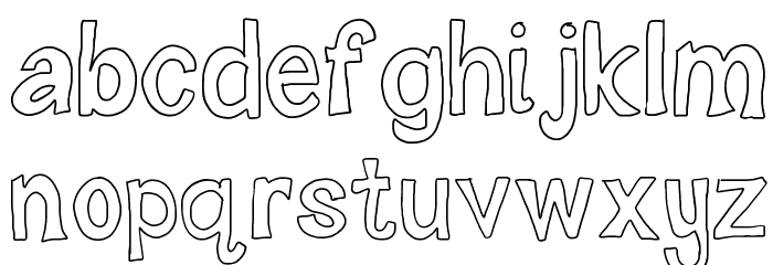 Macy's lemonade Font LOWERCASE