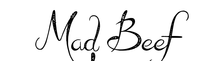 Mad Beef  font caratteri gratis