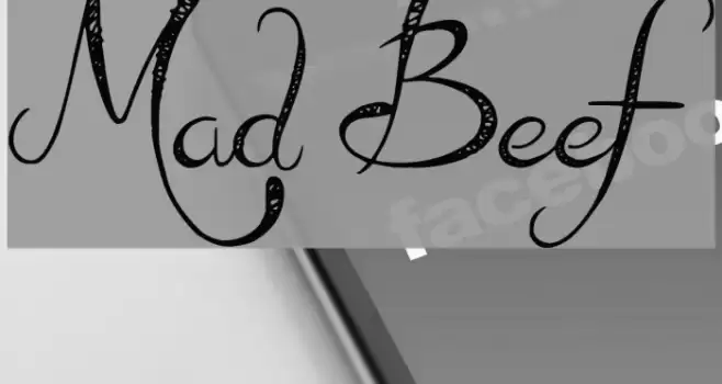 Mad Beef Font examples