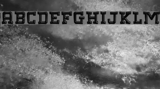 Mad College Font examples