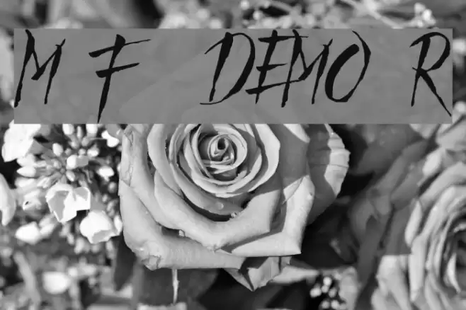 Mad Faith - DEMO Regular Font examples