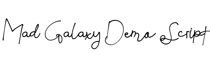 Mad Galaxy Demo Script  baixar fontes gratis