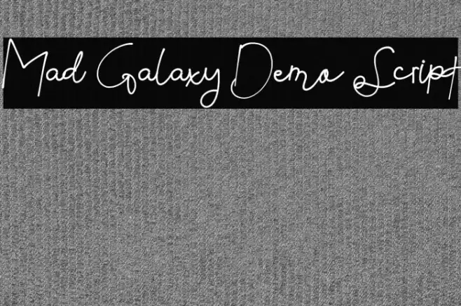 Mad Galaxy Demo Script Example 3
