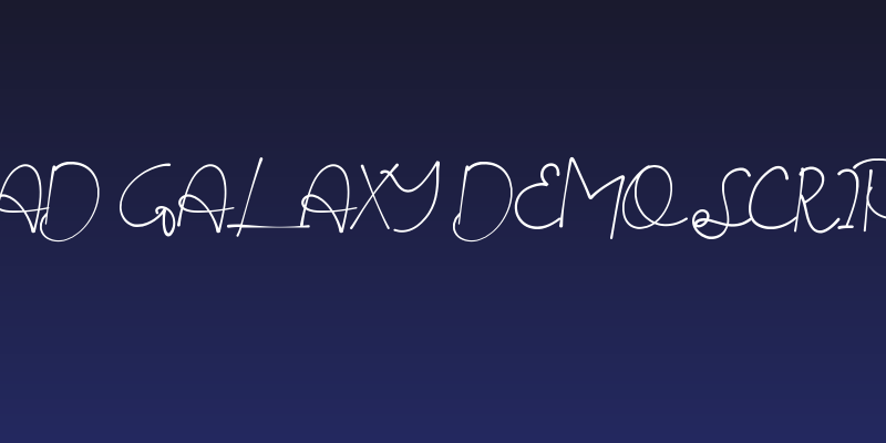 Mad Galaxy Demo Script Social Header