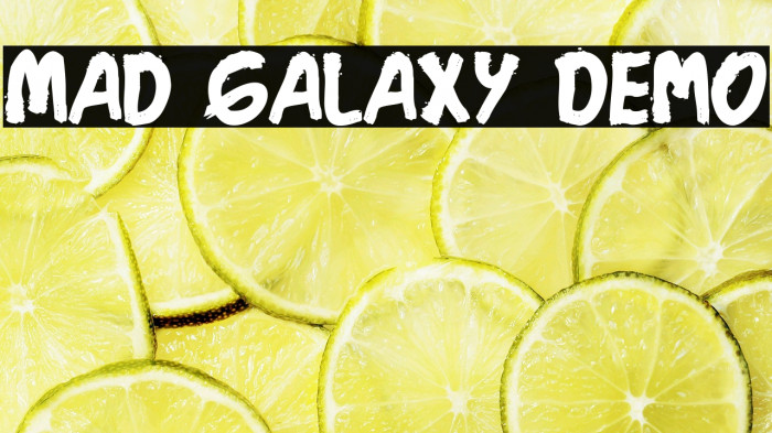 Mad Galaxy Demo Example 2