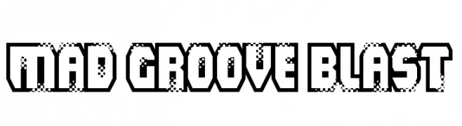 Mad Groove Blast  font caratteri gratis
