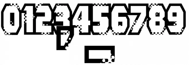 Mad Groove Blast Font OTHER CHARS