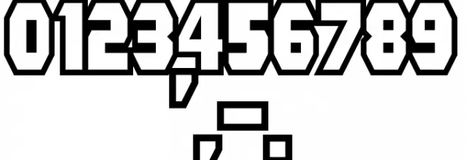 Mad Groove Clean Font OTHER CHARS