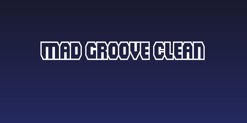 Mad Groove Clean Social Header