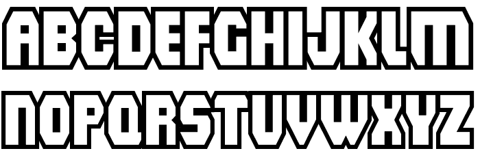 Mad Groove Clean Font LOWERCASE