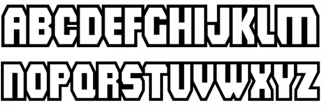 Mad Groove Clean Font LOWERCASE