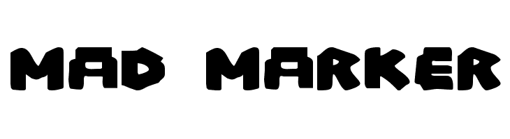 Mad Marker  Descarca Fonturi Gratis