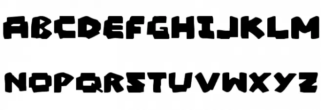 Mad Marker Schriftart Groß