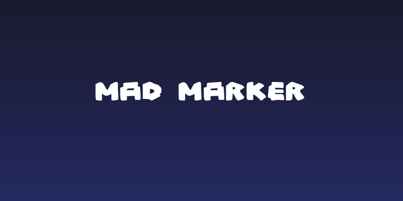 Mad Marker Social Header