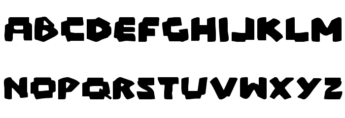 Mad Marker Font LOWERCASE