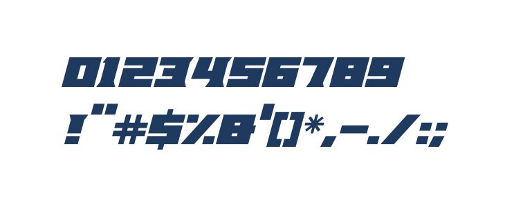 Mad Mecha Italic Other Characters