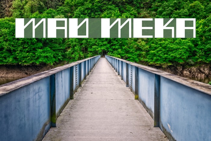 Mad Meka फ़ॉन्ट examples